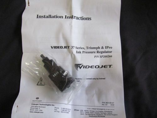 Videojet 37 series Ink Pressure Regulator P/N SP208266