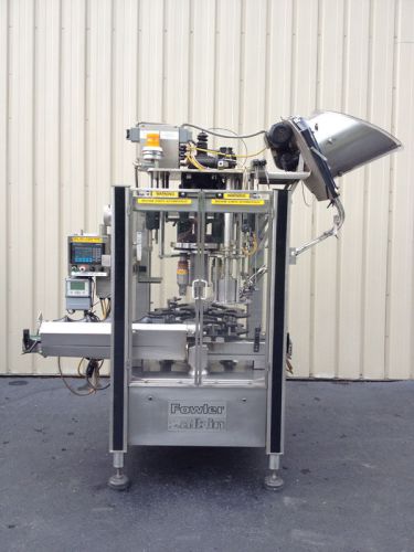 Zalkin 3-head plastic screw capping machine, model cas-3/320 for sale