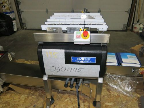 METTLER TOLEDO HI SPEED CHECK WEIGHER DUAL LANE UNUSED STAINLESS STEEL