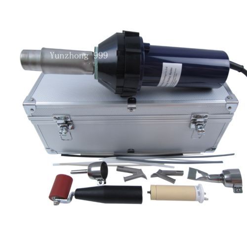 Hot air torch plastic welding gun welder pistol 1600w 110v/220v+4pcspeed nozzle for sale