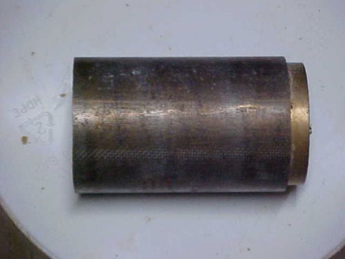 Brass lathe stock,brass bushing 3&#034; o.d by 2&#034; i.d 4-3/4 long for sale