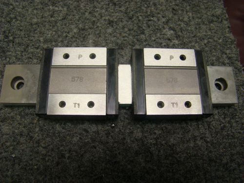 IKO Linear Guide Rail 5&#034;  w/ 2 Bearing Blocks LWLF24