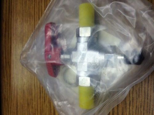 Parker 4v4v6-b6xj-ssp-r-1941 three way b-series ball valve for sale