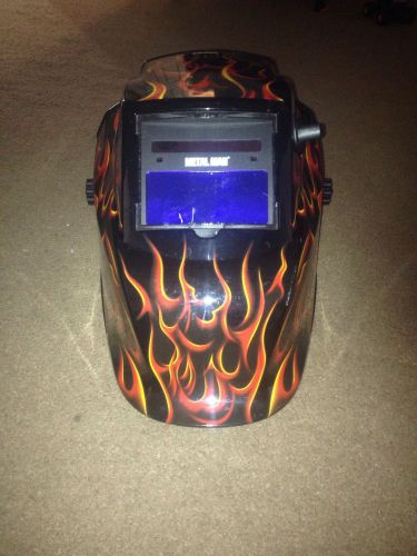 METAL MAN flames Welding Helmet UEC