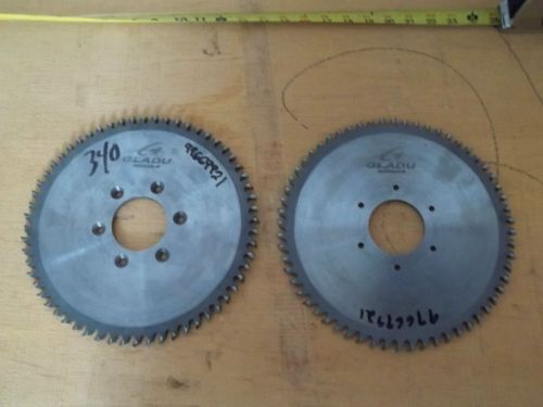 2 x gladu circular blade saw scoring carbide  10 inch