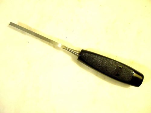 Vintage sandvik  1/4 ”, “fish” line wood chisel, swedish steel # 424-6mm ( 1/4 ”). for sale