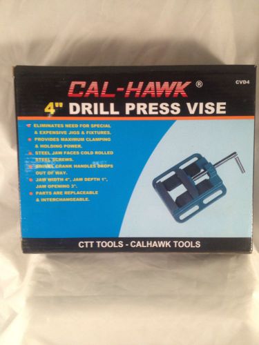 4&#034; DRILL PRESS VISE CH-CVD4