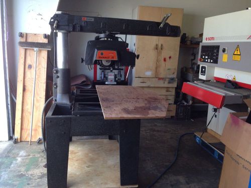 Dewalt 16&#034; radial arm saw; long arm for sale