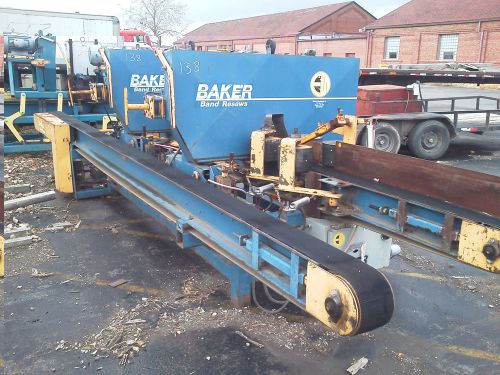 Baker band resaw  6&#034; 2 head