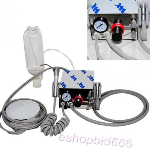 2015 Saling New Portable Dental Lab Turbine Unit handpiece Compressor 4H