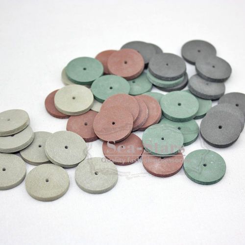 New Mix 500 Pcs Dental Silicone Rubber Polishing Burs/Polishing Wheel Dentist