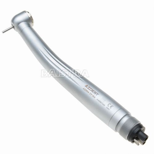 AZDENT Dental Torque Head Push button 3 Spray High Fast speed handpiece 4 Holes