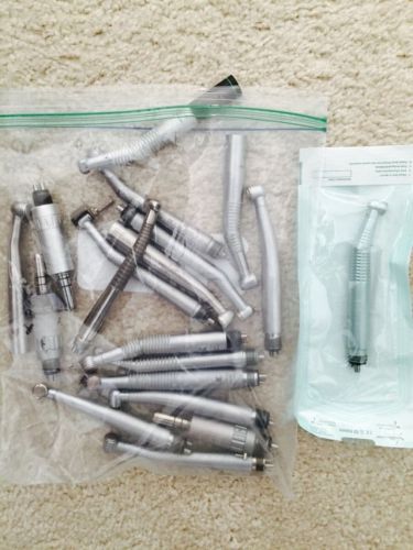 lots of dental handpieces