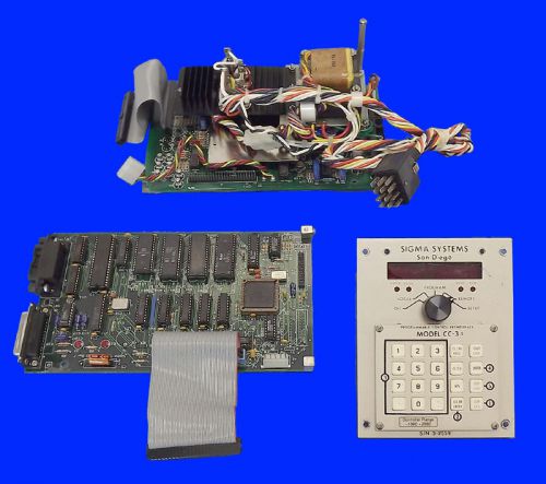 Sigma systems cc-3.5 programmable controller interface / environmental chambers for sale