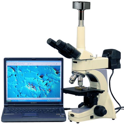 40x-800x infinity plan metallurgical microscope + 5mp digital camera for sale