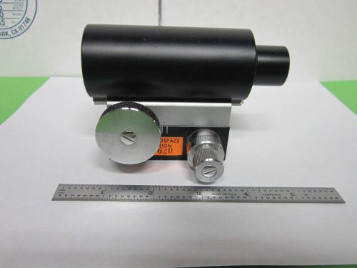 MICROSCOPE PART TUBUS + STAGE MICROMETER GROSS FINE from GRUMMAN BIN#L1-01