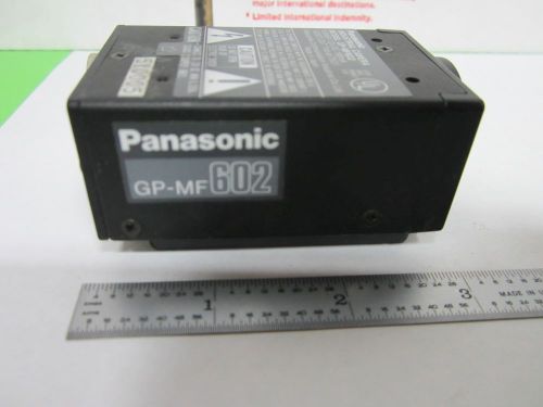 MICROSCOPE INSPECTION VIDEO CAMERA CCD PANASONIC GP-MF602 OPTICS AS IS BIN#N4-13