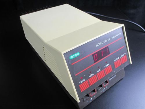 BIO-RAD Model 200 / 2.0 Electrophoresis Power Supply #6