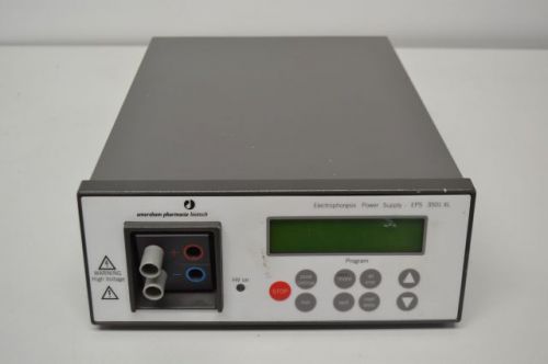 AMERSHAM PHARMACIA BIOTECH EPS 3501 XL ELECTROPHORESIS POWER SUPPLY D241370