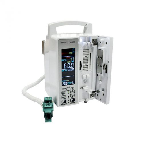 Lcd veterinary human use medical iv fluid infusion pump with alarm high accuracy for sale