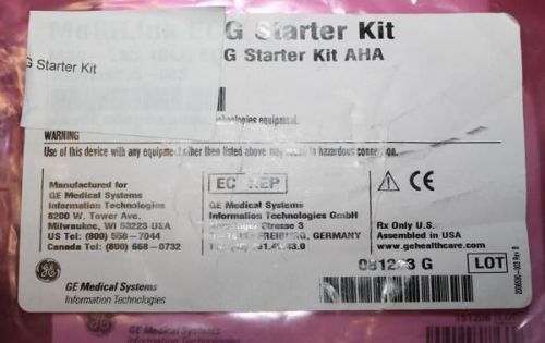 New ge multilink ecg starter kit aha 12 lead trunk cable leadwire free shipping! for sale