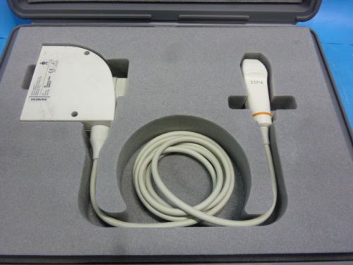 Siemens 3.5P14 -  3.5MHz Phased Array Ultrasound Transducer Omnia Versa w/ Case