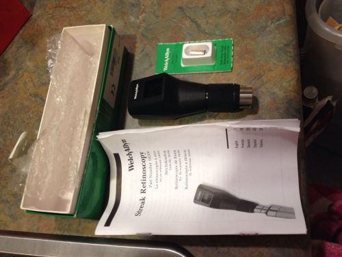 Welch Allyn 18200 3.5V Streak Retinoscope.Extra Bulb Free 08200 Convert To Spot