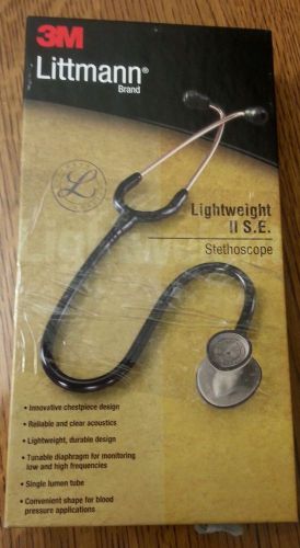 3M LITTMANN LIGHTWEIGHT II S.E. STETHOSCOPE 28&#034; PEARL PINK TUBE 2456