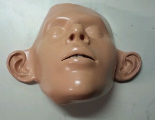 3) Ambu Resusci Manikin Mannequin CPR Training Replacement Faces Adult Denmark