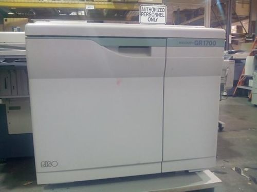 RISOGRAPH  GR 1700 Duplicator......FREE SHIPPING...Make an Offer!!!