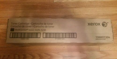 XEROX BLACK TONER CARTRIDGE FOR WORKCENTRE 5222 5225 5230 106R01304