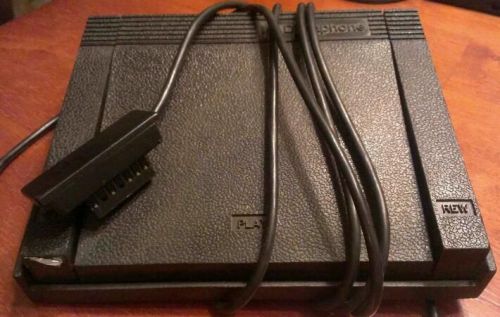 Dictaphone 177557 Clamshell Foot Pedal Dictation Transcriber Stenography