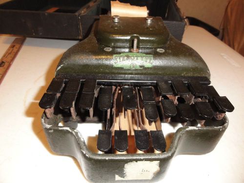 Vintage Antique MODEL FOUR, STENOTYPE MACHINE- USA , Original case, 1914-1918