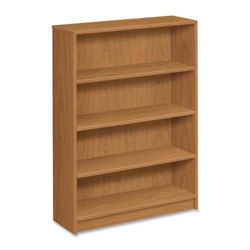 1870 Series Bookcase, Four-Shelf, 36w x 11-1/2d x 48-3/4h, Harvest