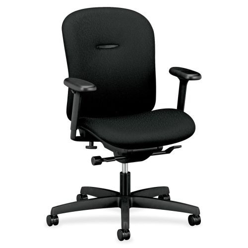 Honma106nt10 low-back task chair, 27-1/2&#034;x36&#034;x39-1/2&#034;, black for sale