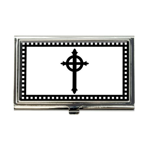 Celtic Cross Basic Business Credit Card Holder Case