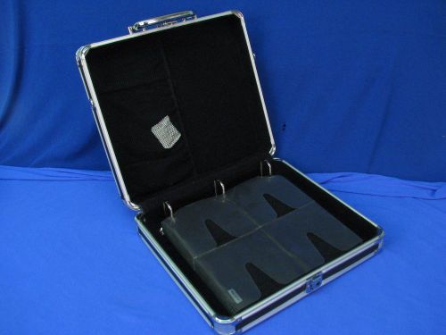 Vaultz IdeaStream Media CD/DVD Case Binder (Holds 128 CDs) with keys