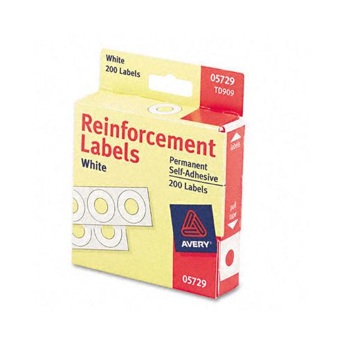 Avery hole reinforcements white 200 / pack for sale