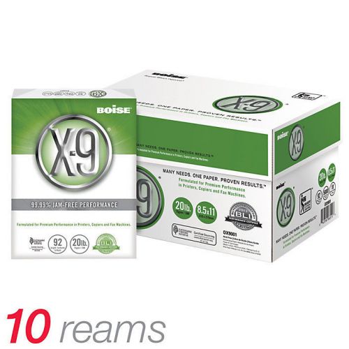 2 Case Copy Print Paper 8-1/2 x11&#034; - 20 Reams/10,000 Sheets FREE DELIVERY- SALE