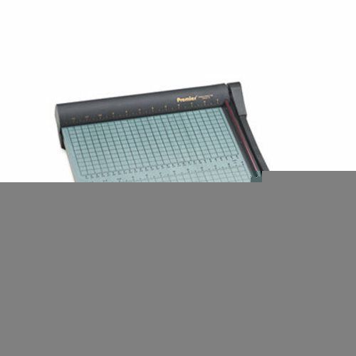 Premier Green Paper Trimmer, 20 Sheets, Wood Base, 13&#034; x 17 1/2&#034; (PREW15)