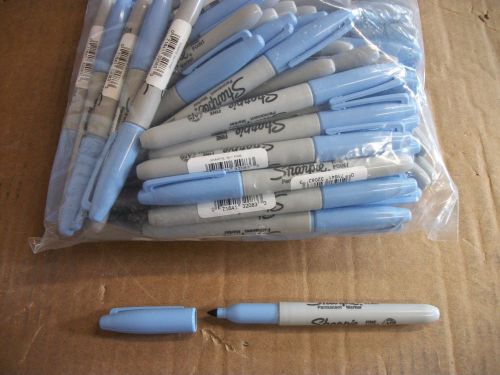 50 Sharpie Sky Blue Fine Point Markers