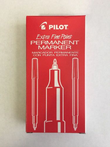 Pilot Extra Fine Point Permanent Marker Red 44104 SCA-UF