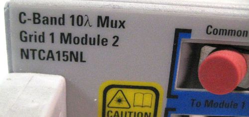 Nortel ntca15nl 03 c-band 10 mux grid 1 module 2 wmd2bbcaac opta for sale