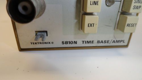 TEKTRONIX 5B10N TIME BASE 350V-AC AMPLIFIER