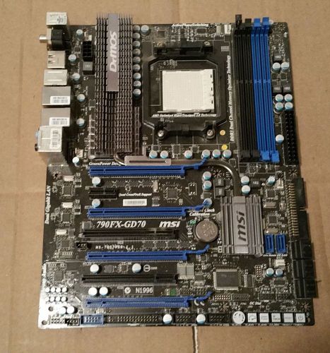 MSI 790FX-GD70 AM3 AMD 790FX ATX AMD Motherboard