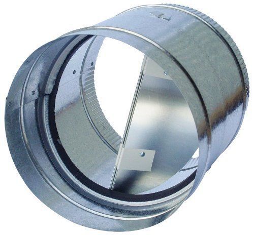 Ac 7 diameter galvanized back draft prevention damper ac-bd 07 for sale