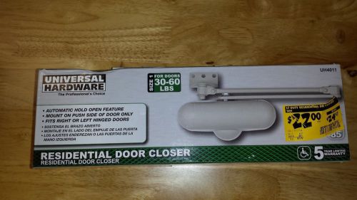 Residential Door Closer, White MPN: UH 4011