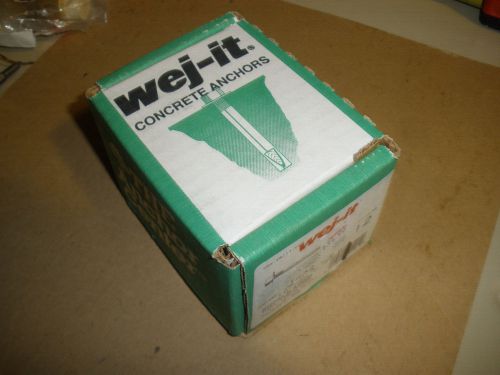 Wej-it  1/2&#034; X 3-1/2&#034; H1232 zinc concrete wedge anchors (12) pcs. 1/2-13