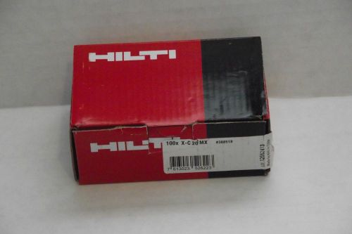 HILTI collated nails std fastener X-C 20 MX 100 PK NEW