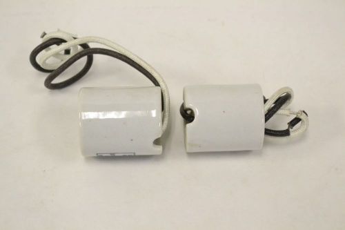 2X NEW NA LH100 MEDIUM BASE LAMP HOLDER LIGHTING SOCKET 600V-AC 660W B318031